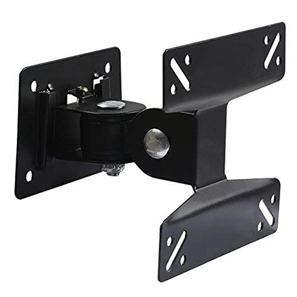 Maxicom M-37 Tv Stand Wall Mount Stand for 14" to 25", 180 Degree Rotation LED Bracket Power Revolving TV Stand  (Black)