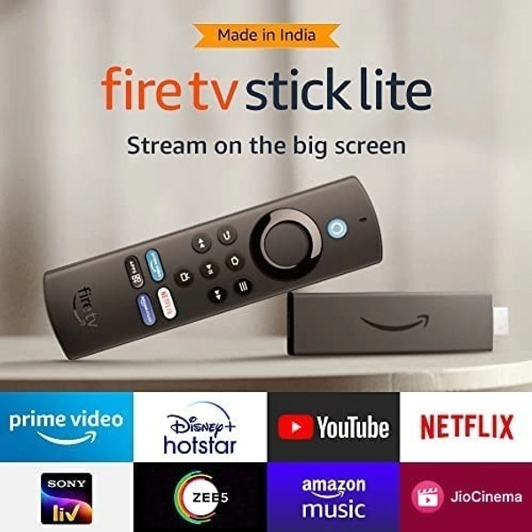 AMAZON Amazon Fire TV Stick Lite with All-New Alexa Voice Remote Lite (2ND GEN) | Streaming Media Player