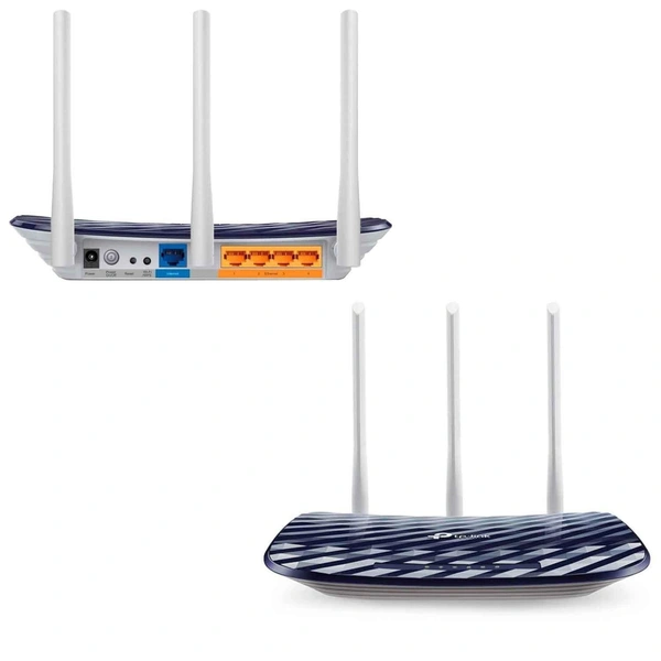 TP-Link Archer C20 AC750 Dual Band Wireless Cable Router | Support Guest Network and Parental Control, 750Mbps Speed Wi-Fi, 3 Antennas (Blue)