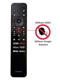 VEV Sony Smart Android Led tv Remote Compatible With Sony Smart Android Led tv Remote With Sony Liv, Netflix, Disney Hotstar, Prime video, YouTube, YouTube Music (BLACK)