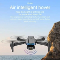 VEV E88 Pro Drone with 4K Camera – WiFi FPV, 1080P HD Dual Camera, Foldable RC with Altitude Hold, Visual Positioning, Auto Return, and App Control – High-Performance 4K Quality (Black)