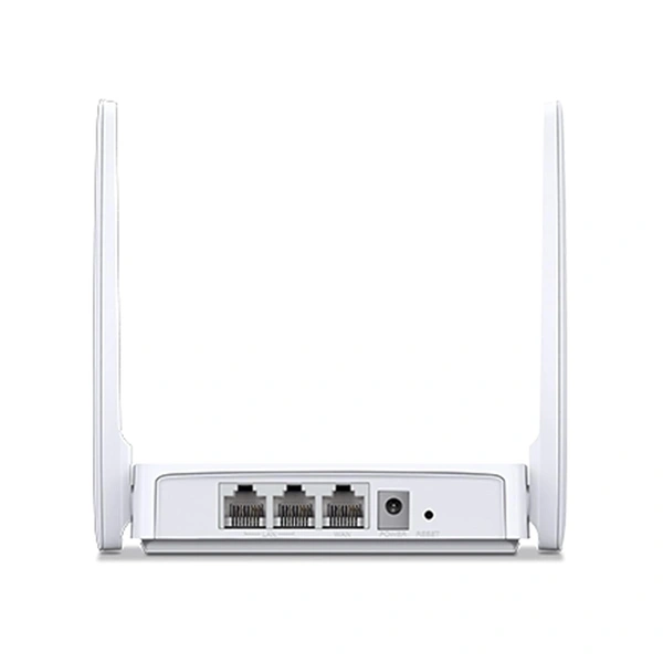 Mercusys MW301R Wireless Wi-Fi Router | Two 5DBi Antennas | 300Mbps Wi-Fi Speed | Ipv6 Compatible | Parental Control | Guest Network  (White)