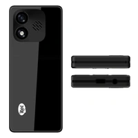 itel Super Guru 4G Max | Dual 4G | Max 3" Display | Smart AI Voice Assistant | 2000 mAh Battery | Type-C Charger | Cloud App Support | Bluetooth | (Black) - Black