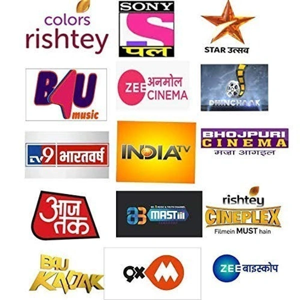 DILOS HR-6SE Digital Set-Top Box SD-2772 | Free-to-Air MPEG-2 | Get Lifetime Free TV / FM 999 Channels From DD Free Dish (No Monthly Charges) (Black)