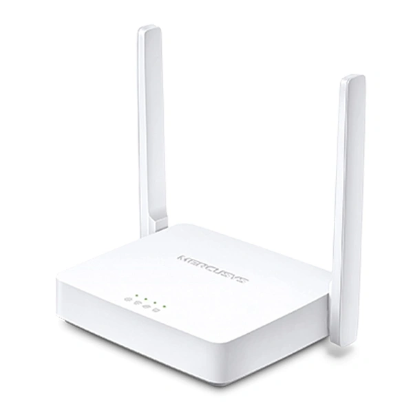 Mercusys MW301R Wireless Wi-Fi Router | Two 5DBi Antennas | 300Mbps Wi-Fi Speed | Ipv6 Compatible | Parental Control | Guest Network  (White)