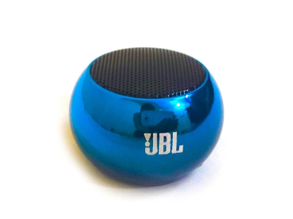 JBL VEV JBL 4D Power Bass Metal Speaker | Mini Speaker (Green) - Sky Blue
