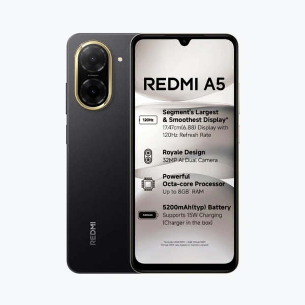 REDMI Redmi Smart Phone A5 (64 GB) (3 GB RAM) - 3 GB, 64 GB