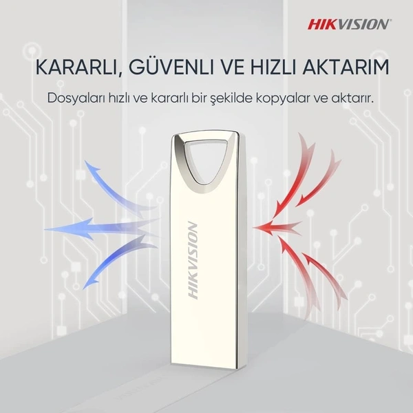 Hikvision M200 2.0 USB Flash Drive 32GB (Sliver) - 32GB