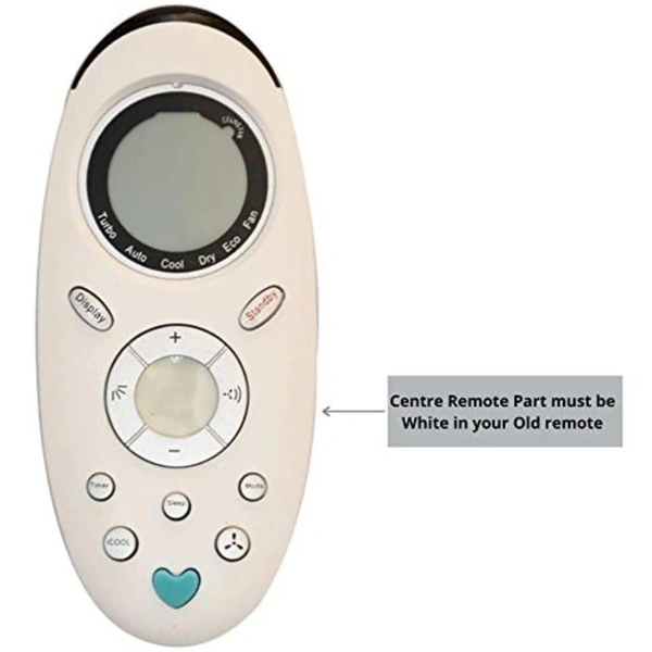 VEV Onida Air Conditioner Remote Compatible with Onida Split/Window AC Remote Control (AC-143) (White)