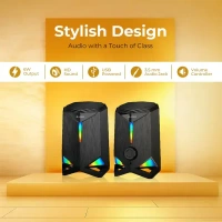 LAPCARE Deski 2.0 Computer Speaker (LUS-009) - Black