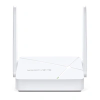MERCUSYS Mercusys MR20 750 Mbps Wireless Dual Band Wi-Fi Router | AC750 Multi-Mode | 2 High Gain External Antennas | IPTV and IPv6 Supported - White