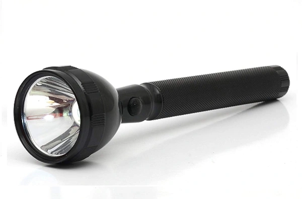 JY SUPER  JY-8990 Rechargeable High Power Torch Flashlight for Outdoor and Everyday Purpose (Black)