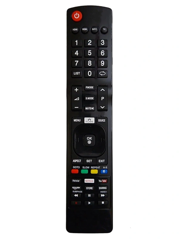 VEV PHX Smart TV Remote With Hotstar, Netflix, Amazon and YouTube Functions Compatible For PHX 