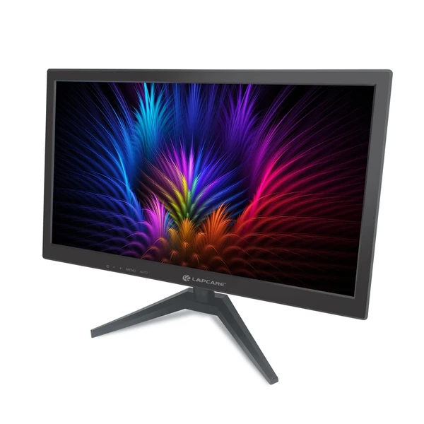 Lapcare LAPEYE LM195WDH 19"(48.26CM) LED Display 16:10 1440x900 Pixel Ratio, Tilt Stand, Vesa Mount, HDMI + VGA Port (Black)