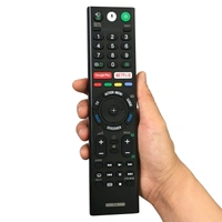 HUAYU Sony Voice Common LCD/LED Remote Control RM-L1351 Compatible for Sony Android TV RM-L1351, (Black) - Black