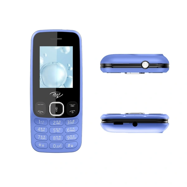 itel it2175 Pro with 2.0" Display, 1200 Mah Battery and Stylish Camera Deco  (Blue)
