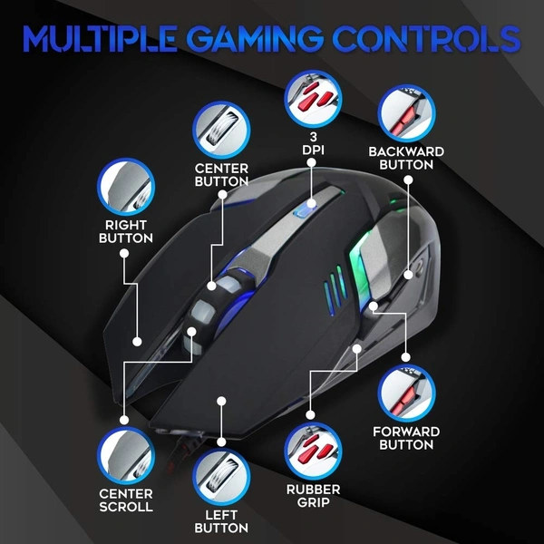 Foxin  Foxin FGM-601 Optical Gaming Mouse (Black)