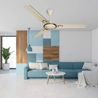 Crompton Super Briz Deco 1200 mm (48 inch) High Speed Decorative Ceiling Fan  - Ivory