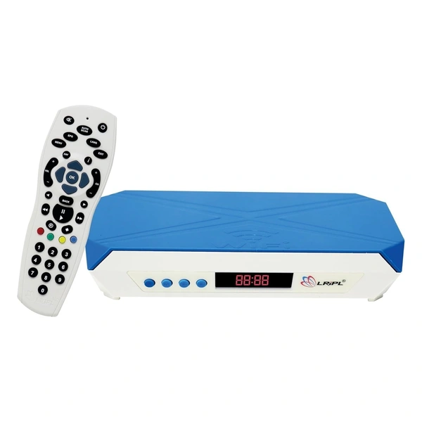 Lripl LRIPL LR27I Set Top Box MPEG-4 Setup Box Free Dish with Wi-Fi Inbluit Function for Watch YouTube/Free to Air Channel 