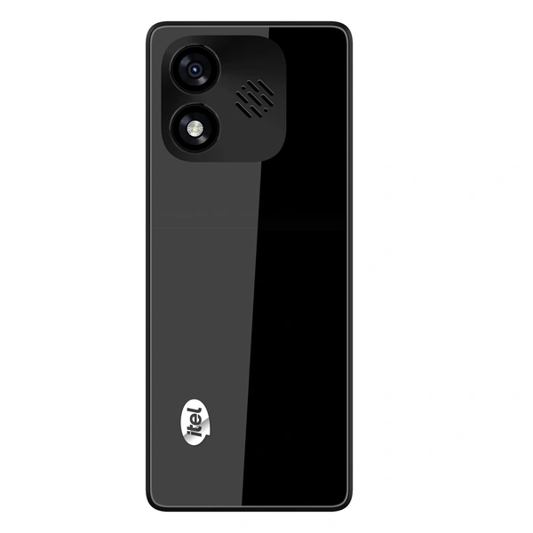 itel Super Guru 4G Max | Dual 4G | Max 3" Display | Smart AI Voice Assistant | 2000 mAh Battery | Type-C Charger | Cloud App Support | Bluetooth | (Black) - Black