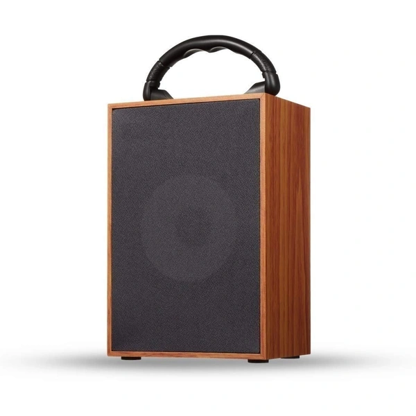 Target SP-T6 Antique Wooden Look Wireless Speaker 5Hrs Play Time (BROWN)