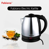 Fabiano EKP-015 Platinum Electric Kettle with Stainless Steel Body, 1.5 litre, used for boiling Water, making tea and coffee, instant noodles, soup & More