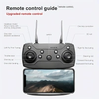 VEV E99 Pro Poldble Drone New Durable Structure Design Special Super Durable Design Foldable Remote Control Drone With Dual Camera Drone 2 Batteries1 Drone (BLACK) - Black