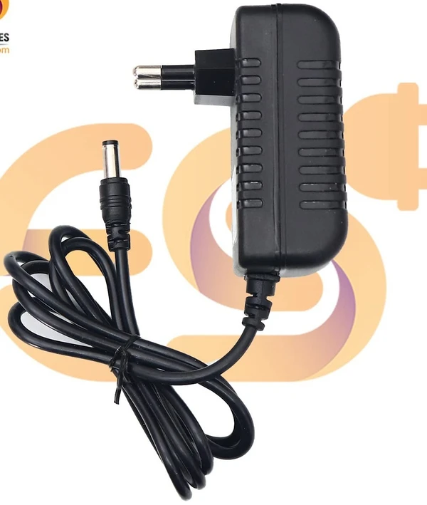 Samcon SMPS Power Adaptor 5V-1.5A DC Pin | Male Plug Pin Connector (Black)