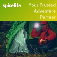 Spicelite Dheer 5W LED Torch – Premium LED Flashlight| 4X Torch Life| Heavy Duty Rechargeable Flashlight | Long Battery Life, and Rugged Design for Outdoor, Indoor, Emergency, and Daily Use, (White) - White