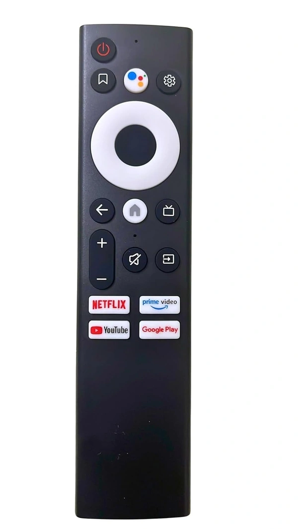 VEV Sansui Smart TV Remote With Netflix Prime Video YouTube Google Play Function Control Compatible With Sansui Smart TV (BLACK)