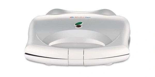 Bajaj Majesty New SWX-3, 2-Slice Sandwich Toaster (White)