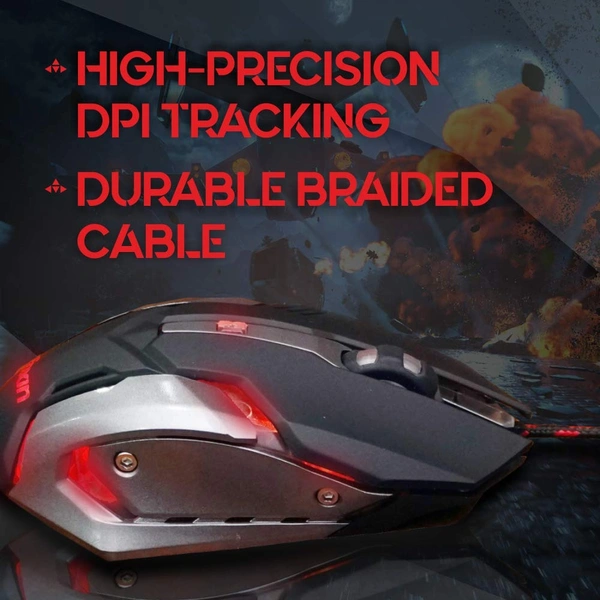 Foxin  Foxin FGM-601 Optical Gaming Mouse (Black)