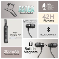 Morbi NB-21 Wireless Neckband | Dolby Sound | 40 Hours Music Time (Black)