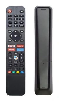 VEV itel Smart TV Remote With Netflix YouTube Google Play Function Compatible For Itel Smart Smart TV (Black)