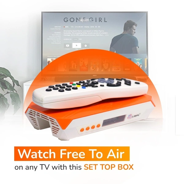 Lripl LRIPL LR29DT MPEG-4 Full HD Set Top Box with WiFi, Free to Air Channel