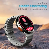 Pebble Forte 1.50" (3.81 cm) HD Infinite Display, BT Calling, Health Suite, Multi Sports, Premium Build, Alaram & Notification