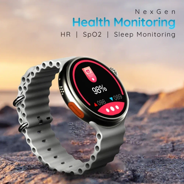 Pebble Forte 1.50" (3.81 cm) HD Infinite Display, BT Calling, Health Suite, Multi Sports, Premium Build, Alaram & Notification