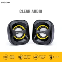 LAPCARE USB SPEAKER 2.0 Ch MultiMedia Speaker System LUS-040 - Black