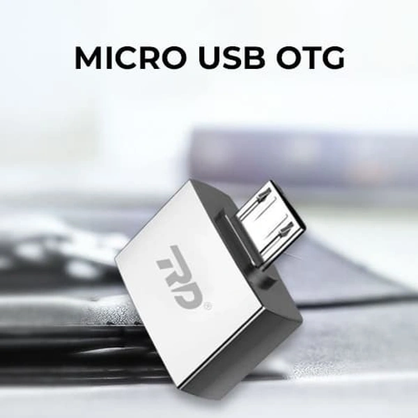 RD Micro USB OTG (PC-50) Adapter Flash Driver For Smart Phone & Tablets (Black)