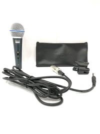 Beta BETA 58A High-Output Super cardioid Dynamic Microphone (Black)