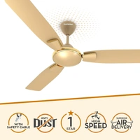 Crompton HIGHSPEED TORO ANTIDUST 1200 mm (48 inch) Ceiling Fan (Gold) - Old Gold