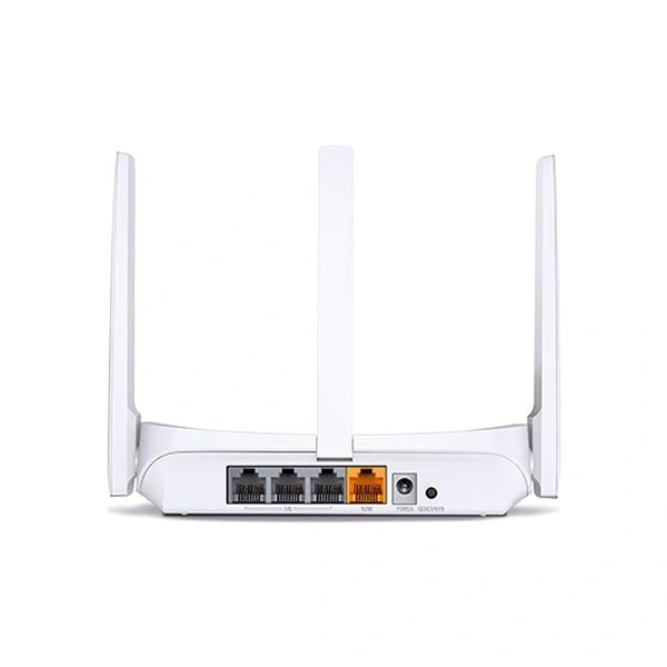 Mercusys MERCUSYS MW305R 300Mbps Wireless Single Band Wi-Fi Router with Three | 5dBi Antennas, Parental Control, MediaTek Chipset (White)