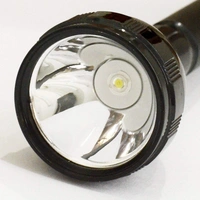 JY SUPER  JY-8990 Rechargeable High Power Torch Flashlight for Outdoor and Everyday Purpose (Black)