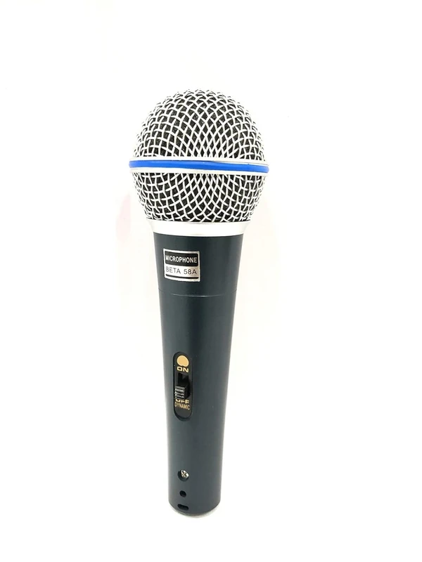 Beta BETA 58A High-Output Super cardioid Dynamic Microphone (Black)