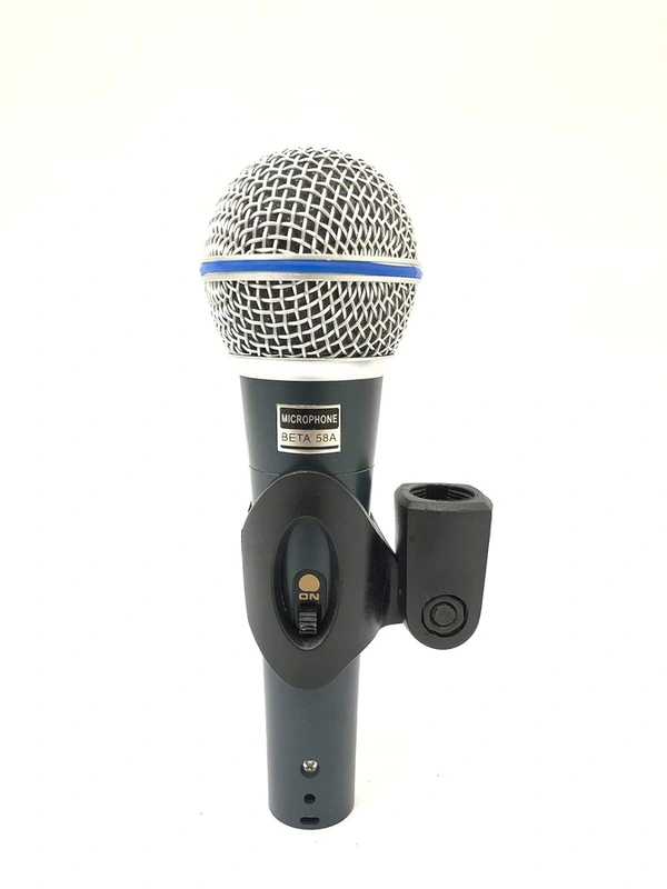 Beta BETA 58A High-Output Super cardioid Dynamic Microphone (Black)