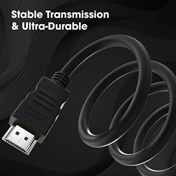 Shreyam SE-002 HDMI Cable 3 Meter (Black)