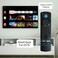 VEV Fire Stick Remote Compatible With Fire Stick 3RD GEN (Voice Function Available) Pairing Required Before Use (AF-V2)