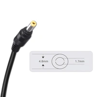 Zebronics ZEBRONICS ZEB-LA481718565H 65W Laptop Adapter with 4.8x1.7mm Connectors (Black)