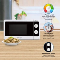 Voltas beko Voltas Beko, A Tata Product MS20MPW10 20L, 700W Smart Solo Microwave Oven (White)