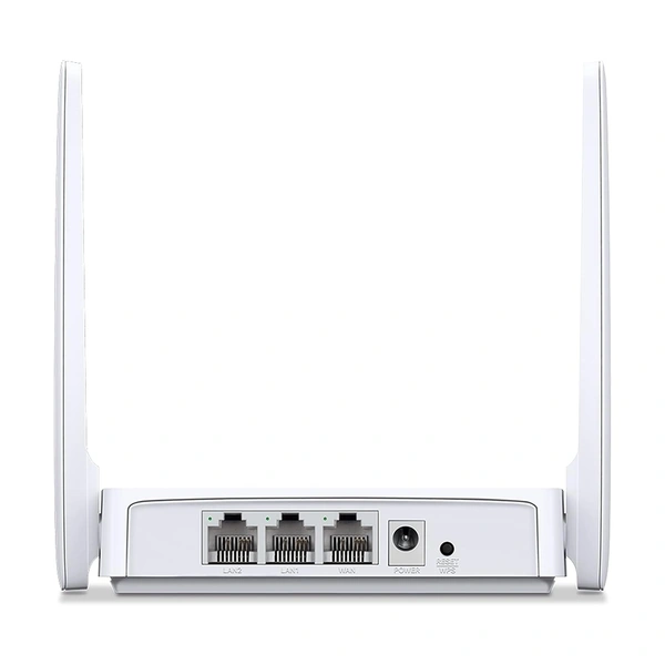 MERCUSYS Mercusys MR20 750 Mbps Wireless Dual Band Wi-Fi Router | AC750 Multi-Mode | 2 High Gain External Antennas | IPTV and IPv6 Supported - White
